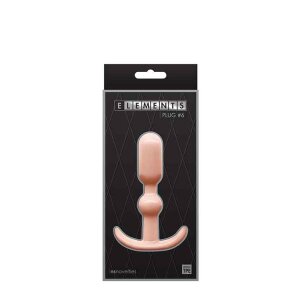 NS Novelties Elements Plug No 6 Flesh Analplug Beige ⌀...