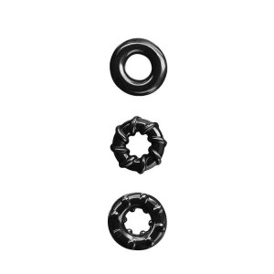NS Novelties Renegade Dyno Rings Penisringe Schwarz ⌀ 4,1 cm