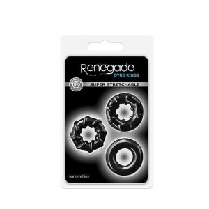 NS Novelties Renegade Dyno Rings Penisringe Schwarz ⌀ 4,1 cm