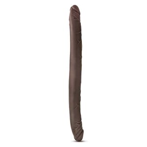 Dr. Skin 16Inch Double Dildo Chocolate