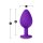Blush Temptasia Bling Plug Medium Analplug Lila ⌀ 3,5 cm