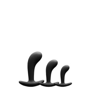 NS Novelties Renegade P Spot Kit Analplugs Schwarz 3 Teilig