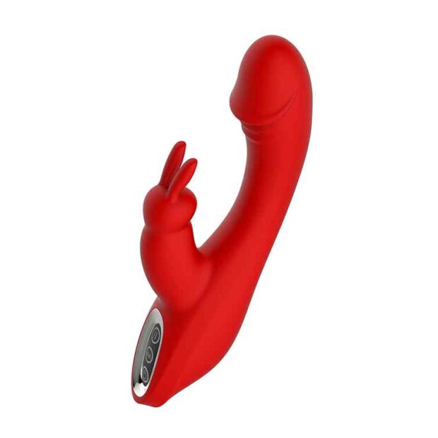 Dream Toys Red Revolution Artemis Vibrator Rot 21 cm
