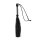 GP Silikon Flogger Peitsche, schwarz