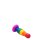 Pride Colourful Love Colourful Plug S 2,8 cm