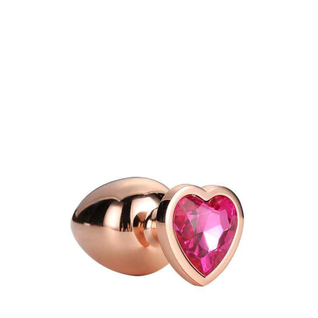 Gleaming Love Rose Gold Plug Medium