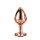 Gleaming Love Rose Gold Plug Medium