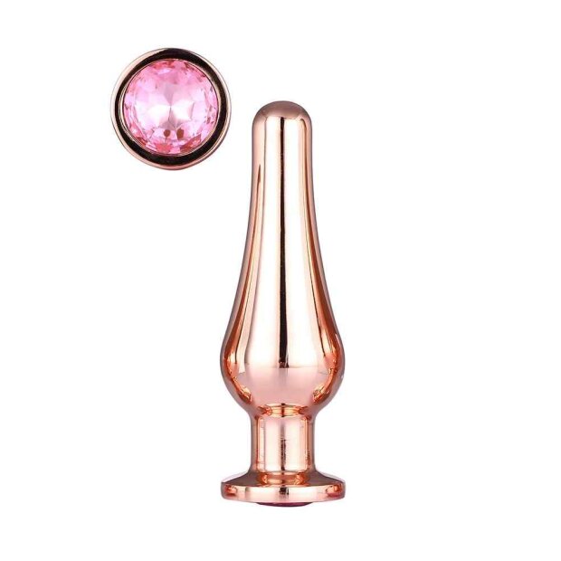 Gleaming Love Rose Gold Pleasure Plug M