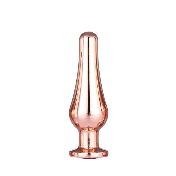 Gleaming Love Rose Gold Pleasure Plug M