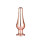 Gleaming Love Rose Gold Pleasure Plug M