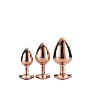 Dream Toys Gleaming Love Rose Gold Plug Set Analplug Gold...