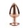 Gleaming Love Rose Gold Plug Large