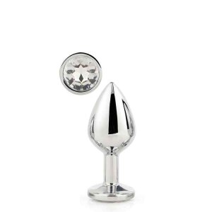 Gleaming Love Silver Plug Medium