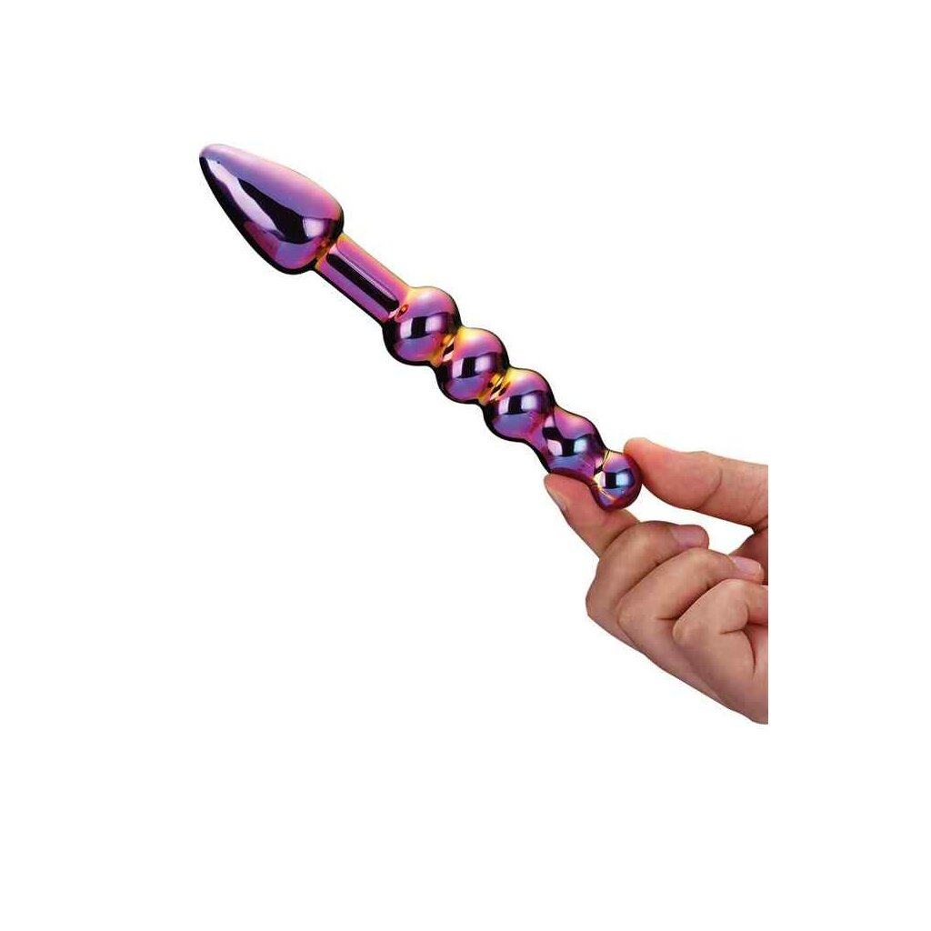 Glamour Glas Ridged Anal Dildo, 19,95