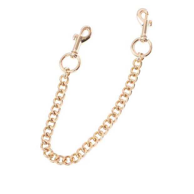 GP Premium ankle cuffs with chain, black