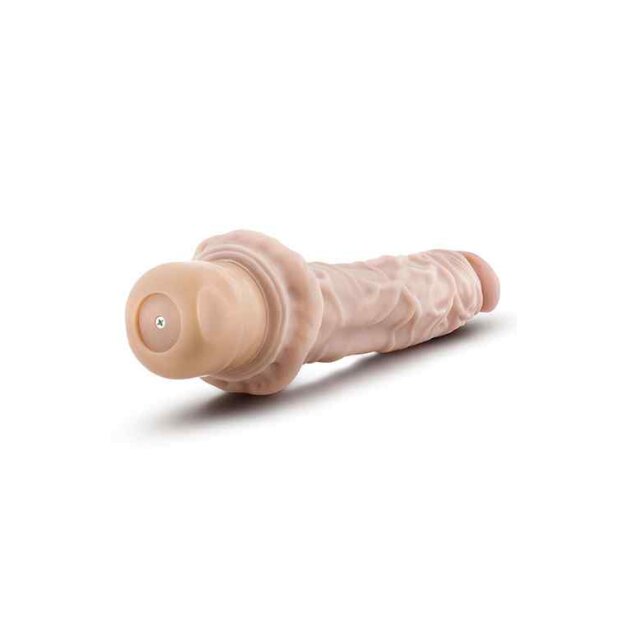 Blush Dr. Skin Cock Vibe 8 Flesh Vibrator Beige 20 cm