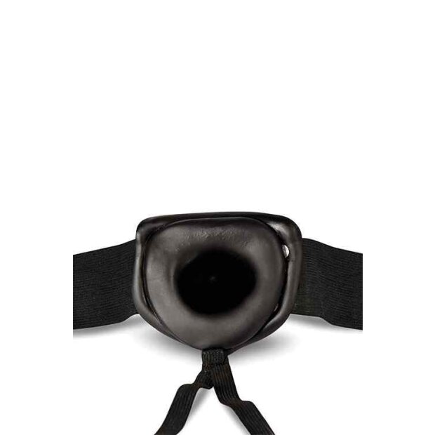 Blush Dr. Skin Hollow Strap On Schwarz 19 cm Taille 101 cm
