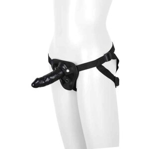 Dream Toys Blaze Strap-On Schwarz 13 cm ⌀ 4 cm
