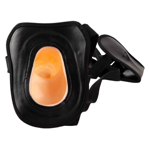 Lust 9.5Inch Hollow Strap-On Flesh