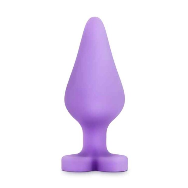 Blush Play With Me Candy Heart Fuck Me Purple Analplug Lila ⌀ 4,4 cm