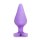 Blush Play With Me Candy Heart Fuck Me Purple Analplug Lila ⌀ 4,4 cm