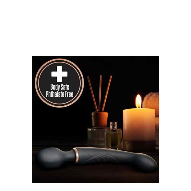 Blush Gia Black Vibrator Schwarz 24,1 cm