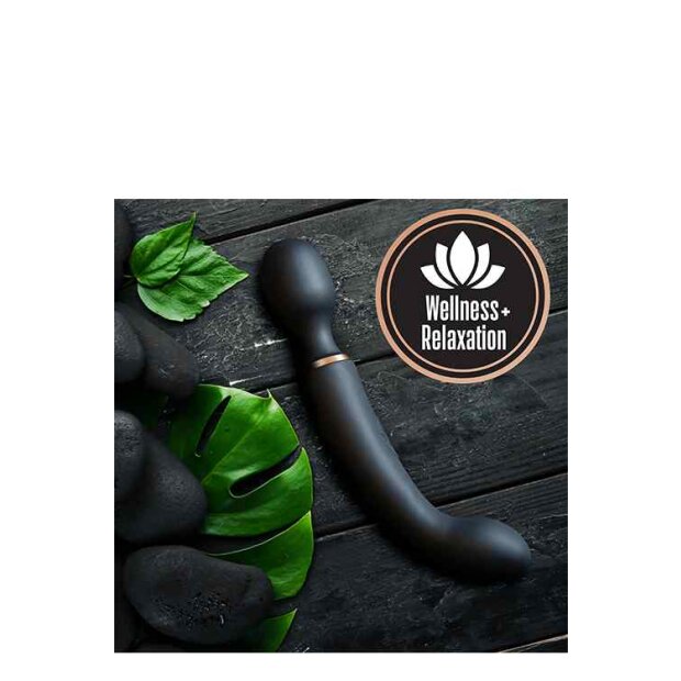 Blush Gia Black Vibrator Schwarz 24,1 cm