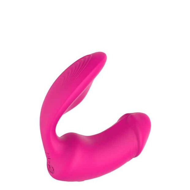 Dream Toys Vibes Of Love Remote Duo Pleaser Vibrator Pink