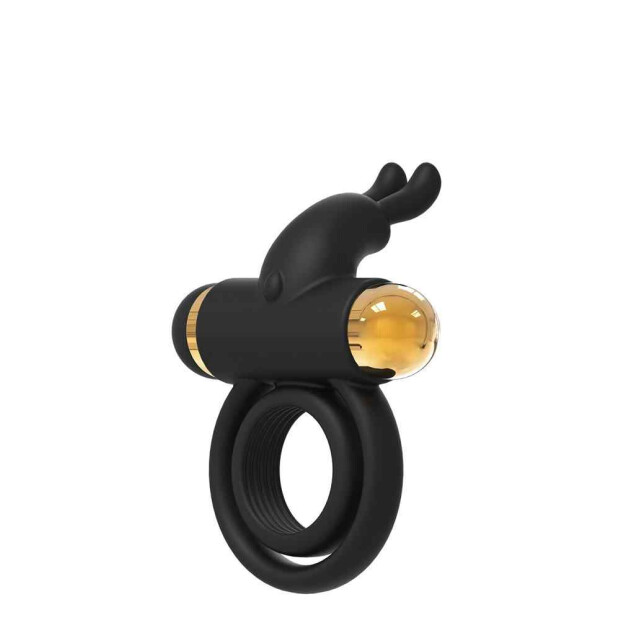 Dream Toys Elite Joel Penisring Schwarz ⌀ 2,5 cm und ⌀ 3,9 cm