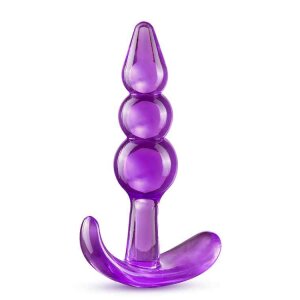 Blush B Yours Triple Bead Anal Plug Lila ⌀ 2,5 cm
