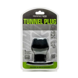 Perfect Fit Tunnel Plug Large Tunnelplug Schwarz ⌀ 3,2 cm