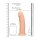 Silicone Dildo Without Balls Flesh 22,8 cm