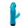 You2Toys Mini Rabbit Vibrator mit Klitorisstimulation Blau 8 cm