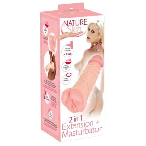 You2Toys Nature Skin Extension Masturbator Beige 22,1 cm...