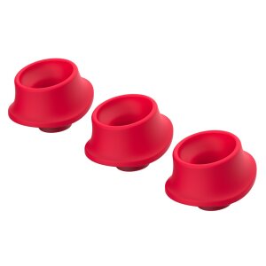 Womanizer 3x replacement caps red L