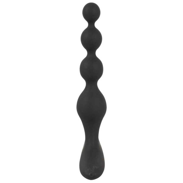 Black Velvets BV Vibrating Anal Beads Analvibrator Schwarz 20 cm ⌀ 3,5 cm