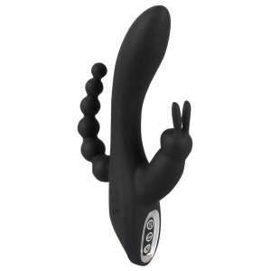 You2Toys Sweet Smile Triple G-Spot Vibrator Schwarz 20,8 cm