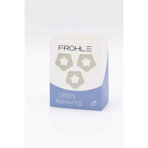 Fröhle LR005 Liebesringe Penisringe Transparent ⌀...