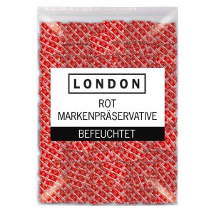 London red condoms 1000 pcs.