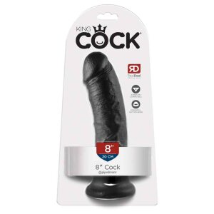 King Cock Dildo Schwarz 20,5 cm