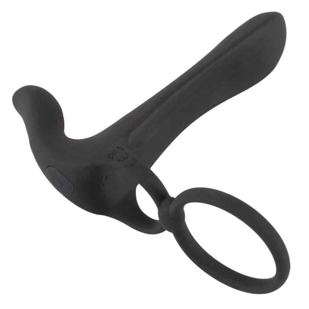 Black Velvets Couples Vibrator Penisring Schwarz ⌀ 3,2 cm