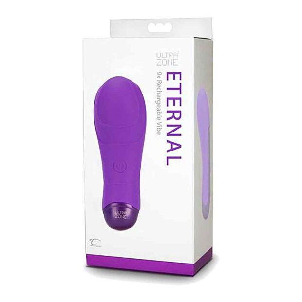 Topco UltraZone Eternal Rechargeable Vibe Mini Vibrator Lila 4,5 cm ⌀ 3 cm