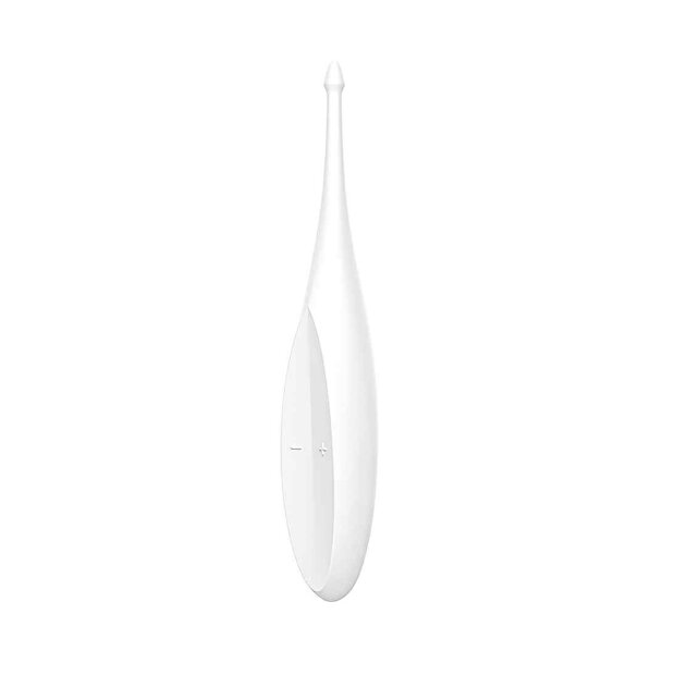 Twirling Fun Tip Vibrator - White