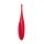 Satisfyer Twirling Fun Tip Vibrator Rot 17,6 cm