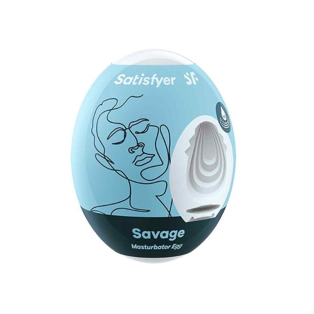 Satisfyer Savage Taschenmuschi Egg