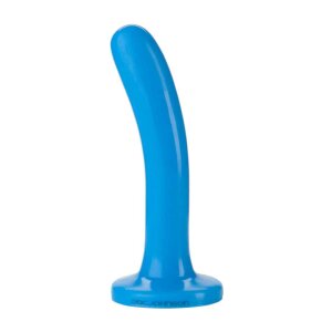 Doc Johnson The Slim Spezialdildo Blau 15,6 cm