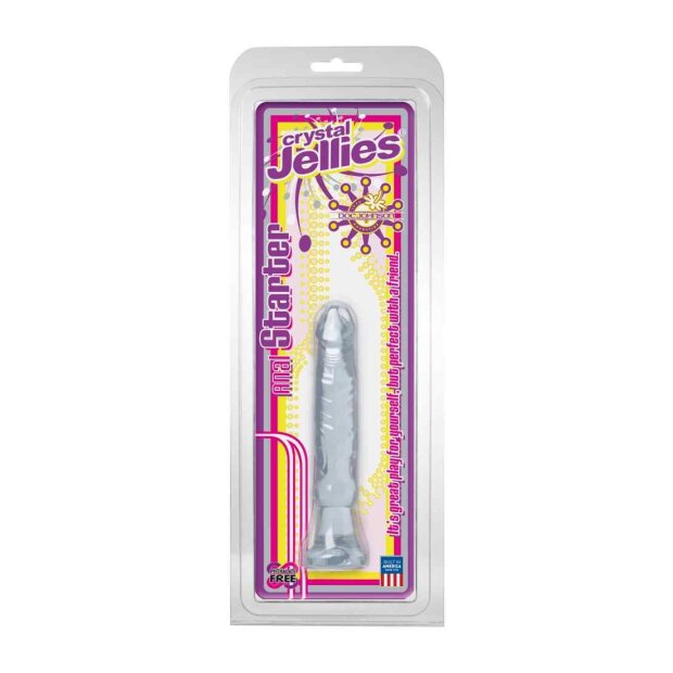 Doc Johnson Crystal Jellies Anal Starter Analplug Transparent ⌀ 2,5 cm