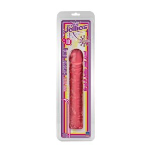 Crystal Jellies - 10 Inch Classic Dong - Pink