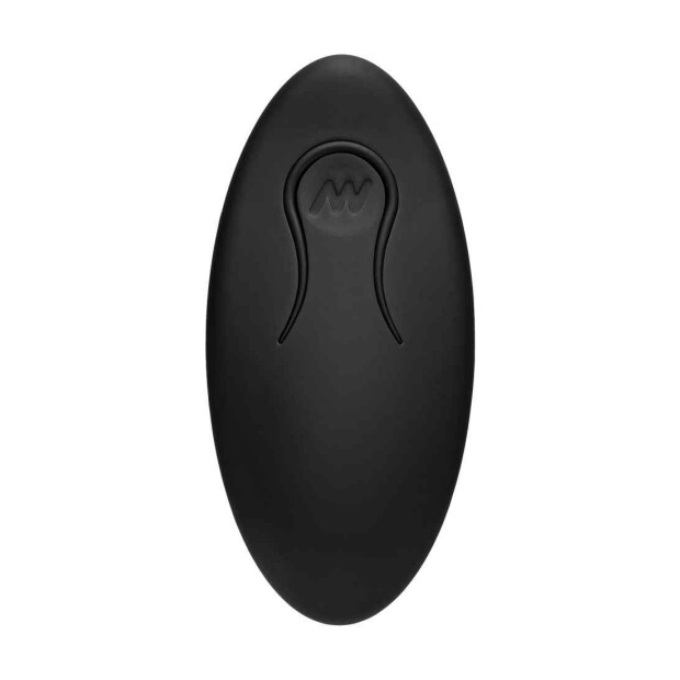 Vibe - Adventurous - Rechargeable Anal Plug - Black