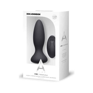 Vibe - Adventurous - Rechargeable Anal Plug - Black